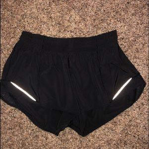 lululemon black shorts